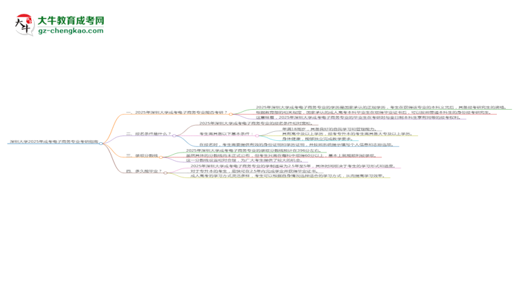 深圳大學(xué)2025年成考電子商務(wù)專業(yè)能考研究生嗎？