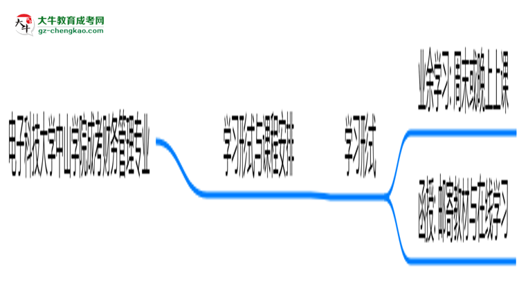 電子科技大學(xué)中山學(xué)院成考財務(wù)管理專業(yè)是全日制的嗎？（2025最新）思維導(dǎo)圖