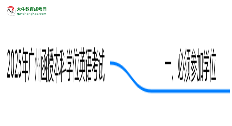 2025年廣州函授本科學(xué)位英語必考嗎？替代方案思維導(dǎo)圖
