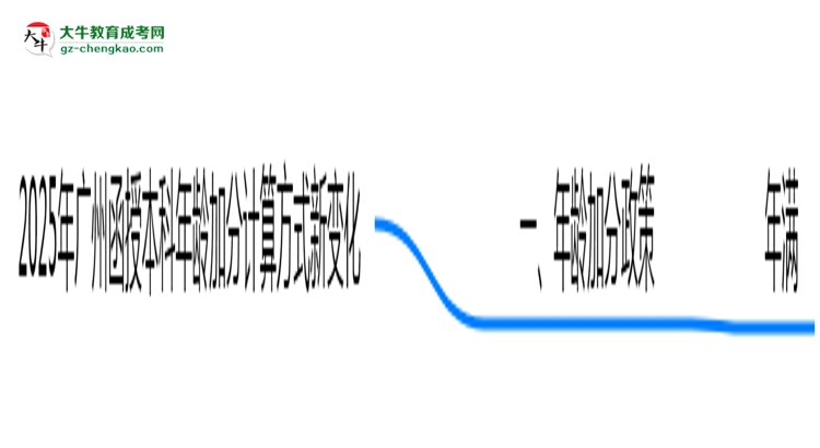 2025年廣州函授本科年齡加分計算方式新變化思維導(dǎo)圖