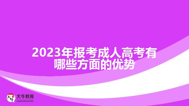 報(bào)考成人高考有哪些方面的優(yōu)勢(shì)